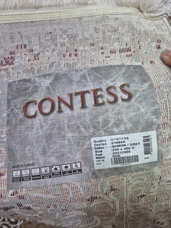 Ковер Contess 200x400 см
