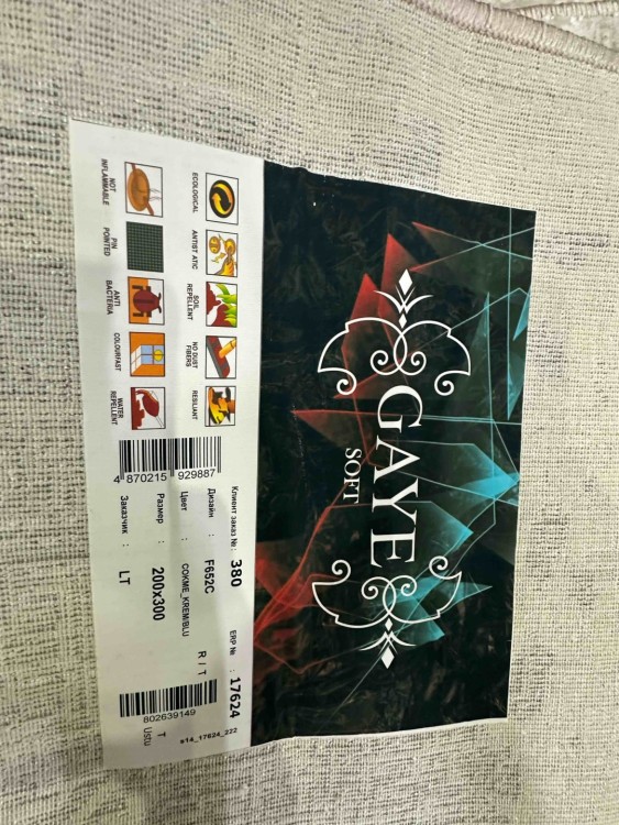 Ковер Gaye 200x300 см