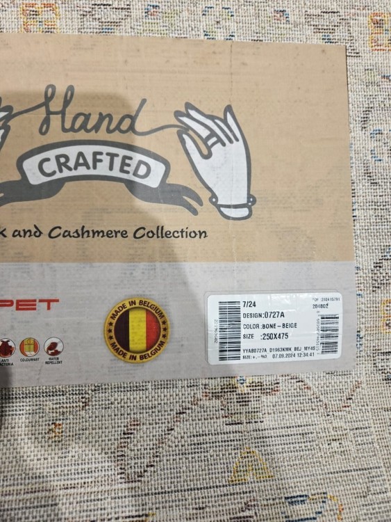 Ковер Hand Craft 250x475 см