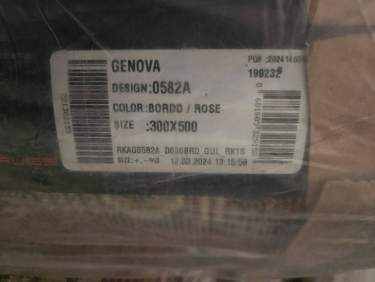 Ковер Genova Rugs 300x500 см