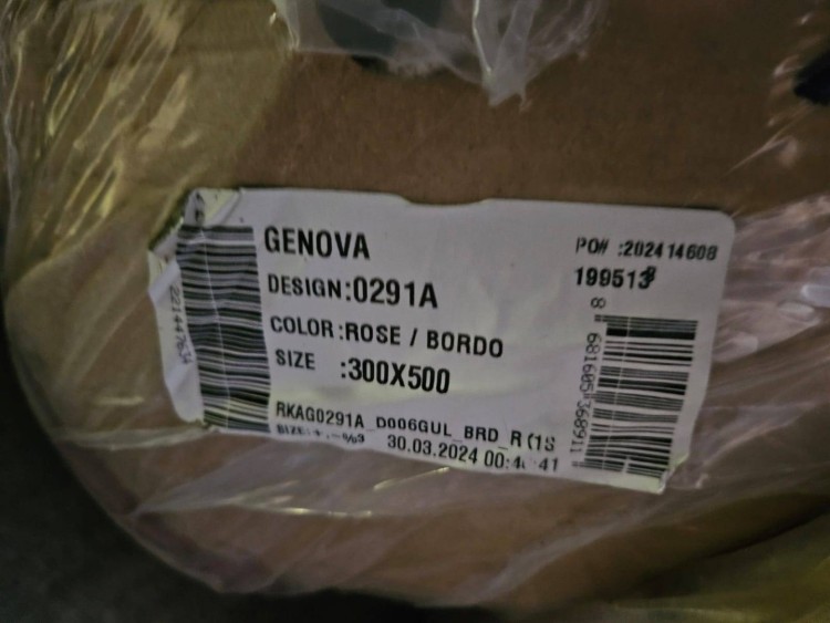 Ковер Genova Rugs 300x500 см