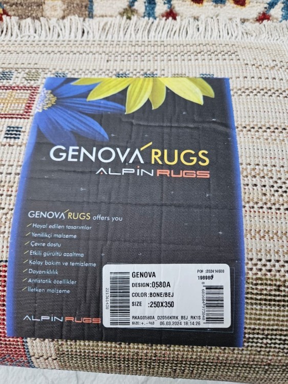 Ковер Alpin Rugs 250x350 см