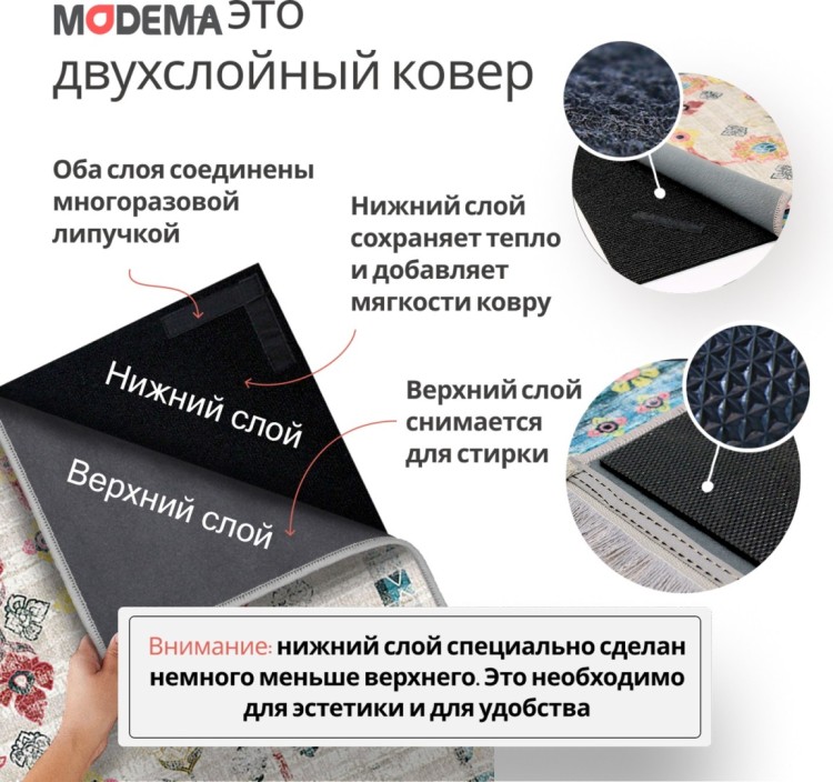 Ковер Modema 200x300 см