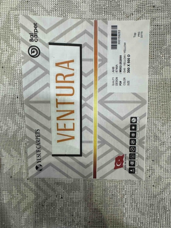 Ковер Ventura 300x500 см